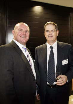 George Websdale, Stockland; Tony Stapledon, Your Building project leader.