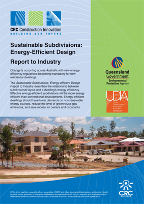 Sustainable Subdivisions: Energy-Efficient Design